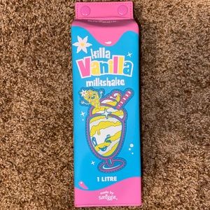 NWT Smiggle Milkshake Carton Pencil Case